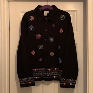 Jacket with Embroidery